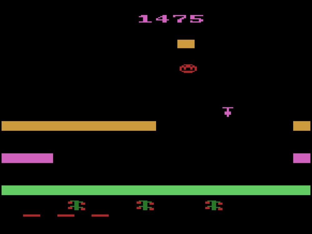 Gameplay of Revenge Of The Beefsteak Tomatoes for Atari 2600